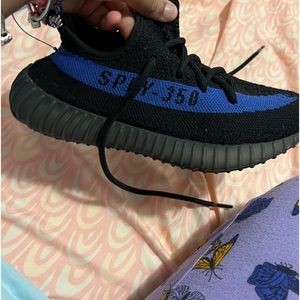 Dazzling blue Yeezys